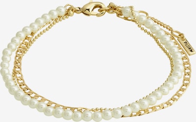 Pilgrim Bracelet 'BAKER' en or / blanc perle, Vue avec produit