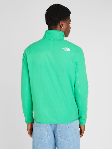 THE NORTH FACE - Casaco de velo funcional '100 GLACIER' em verde