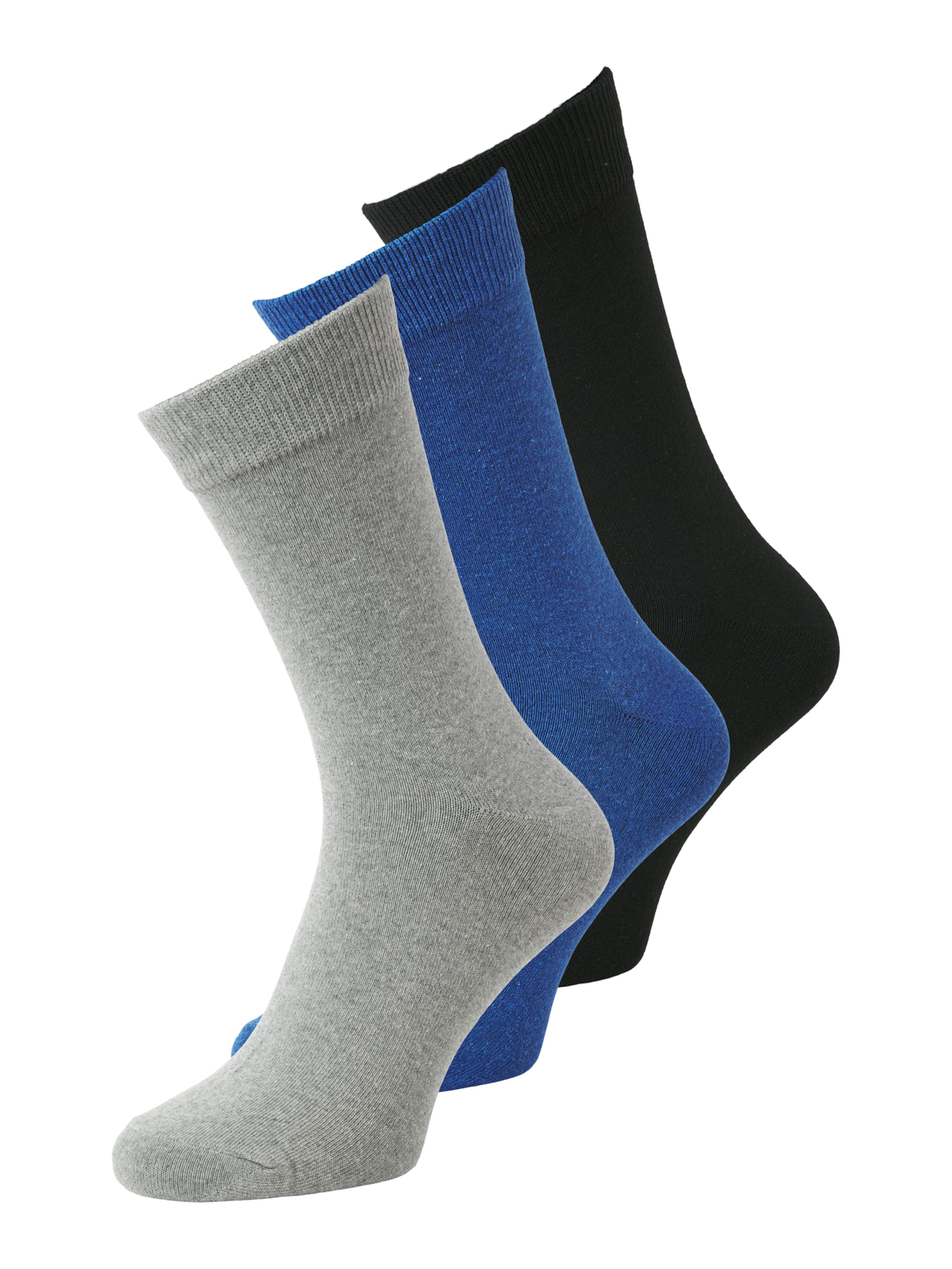 JACK & JONES Zokni 'JACORDINARY' - kék: elől