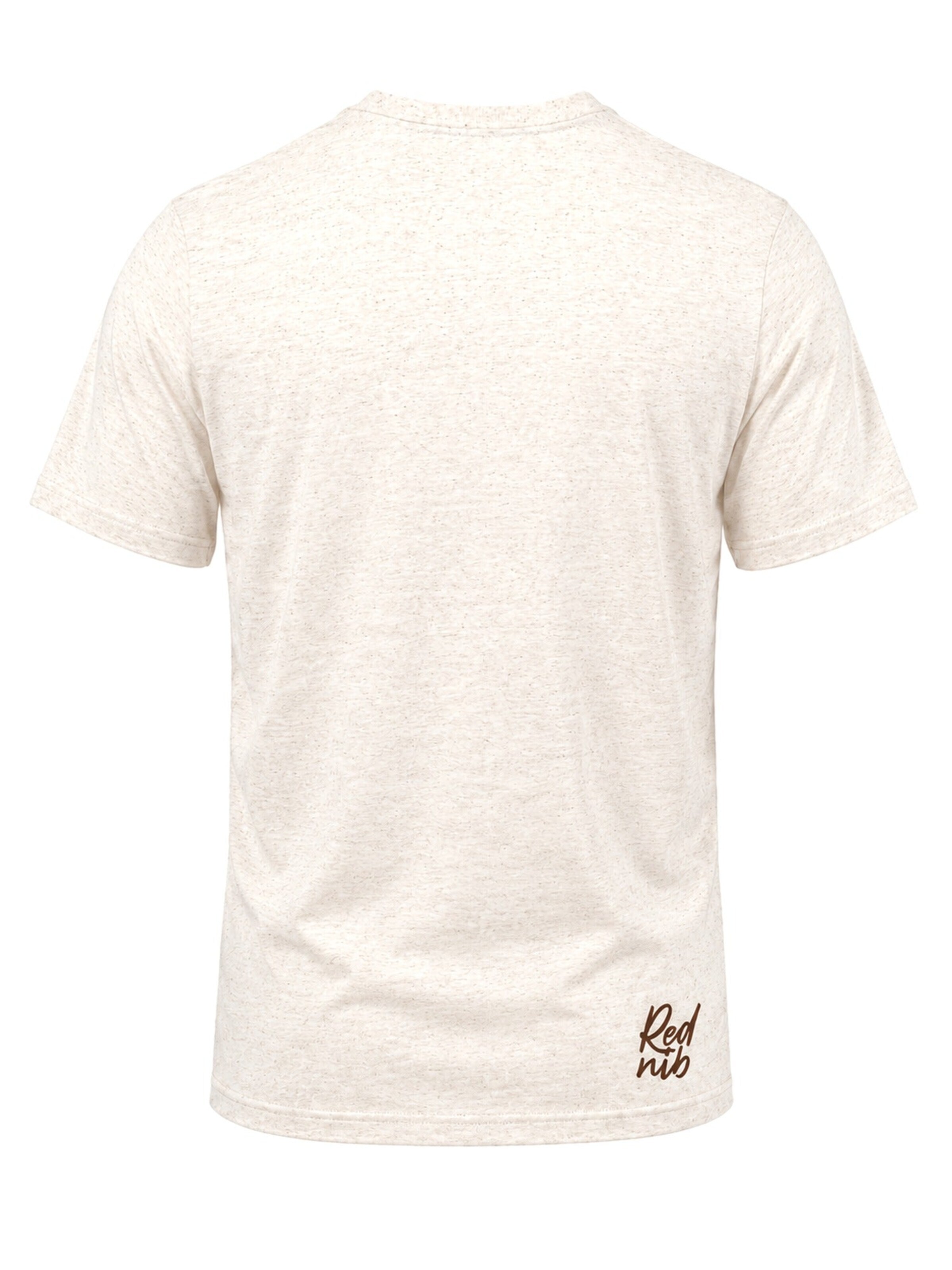 Rednib Shirt 'Classic Stitch' in Beige