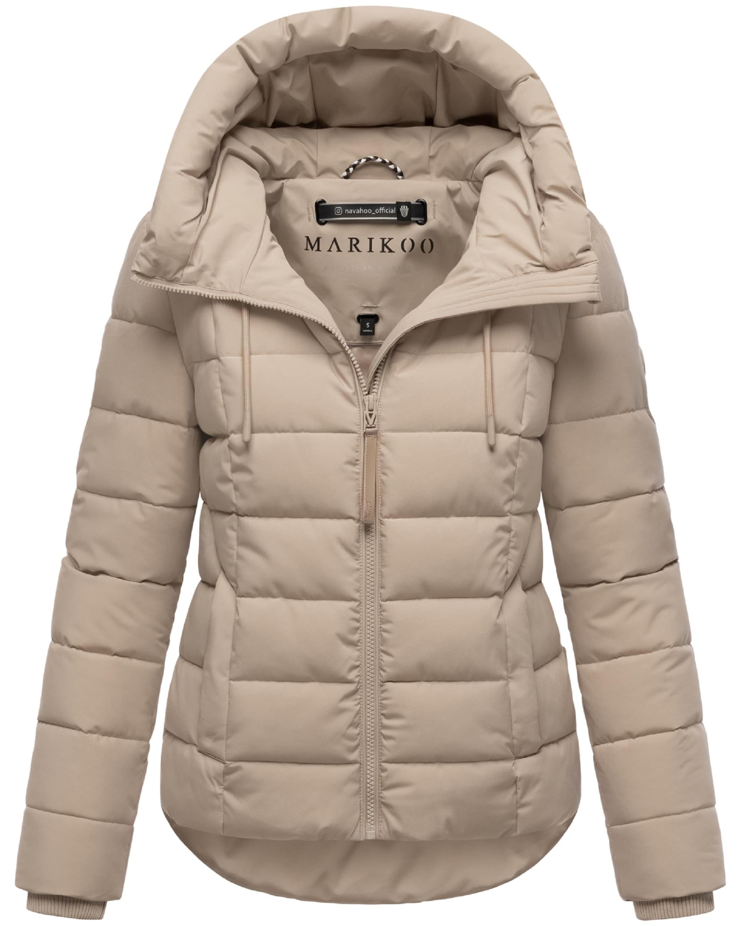 Geacă de iarnă 'Tayenaa 16' de la MARIKOO pe bej