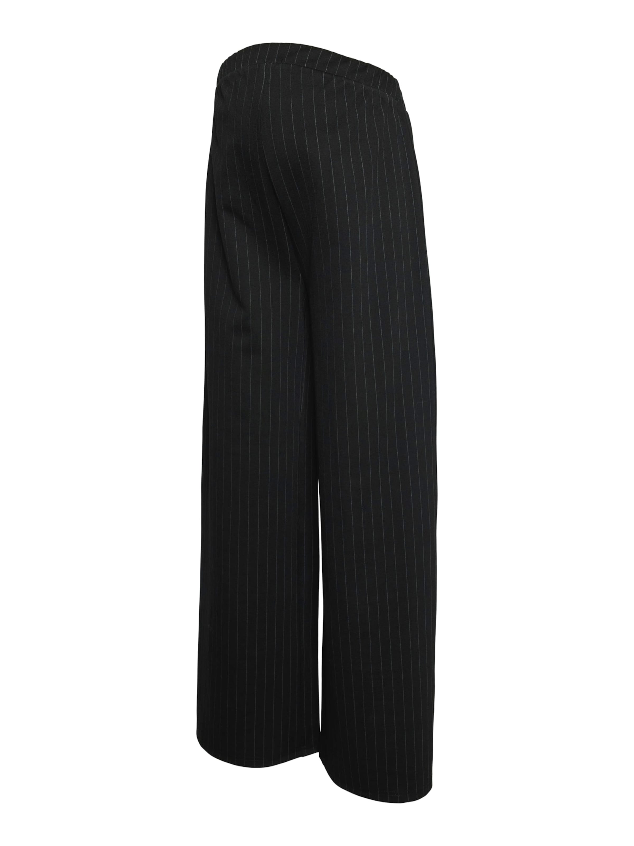 melns MAMALICIOUS Platas staras Bikses 'MLTALIA': no priekšpuses