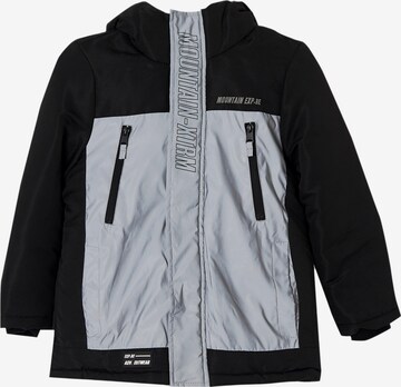 DeFacto Winter Jacket in Black: front