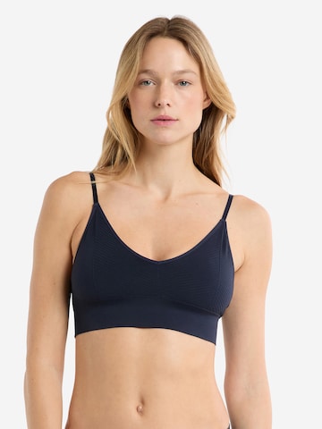 Bustino Reggiseno 'Effortless' di ETAM in blu: frontale
