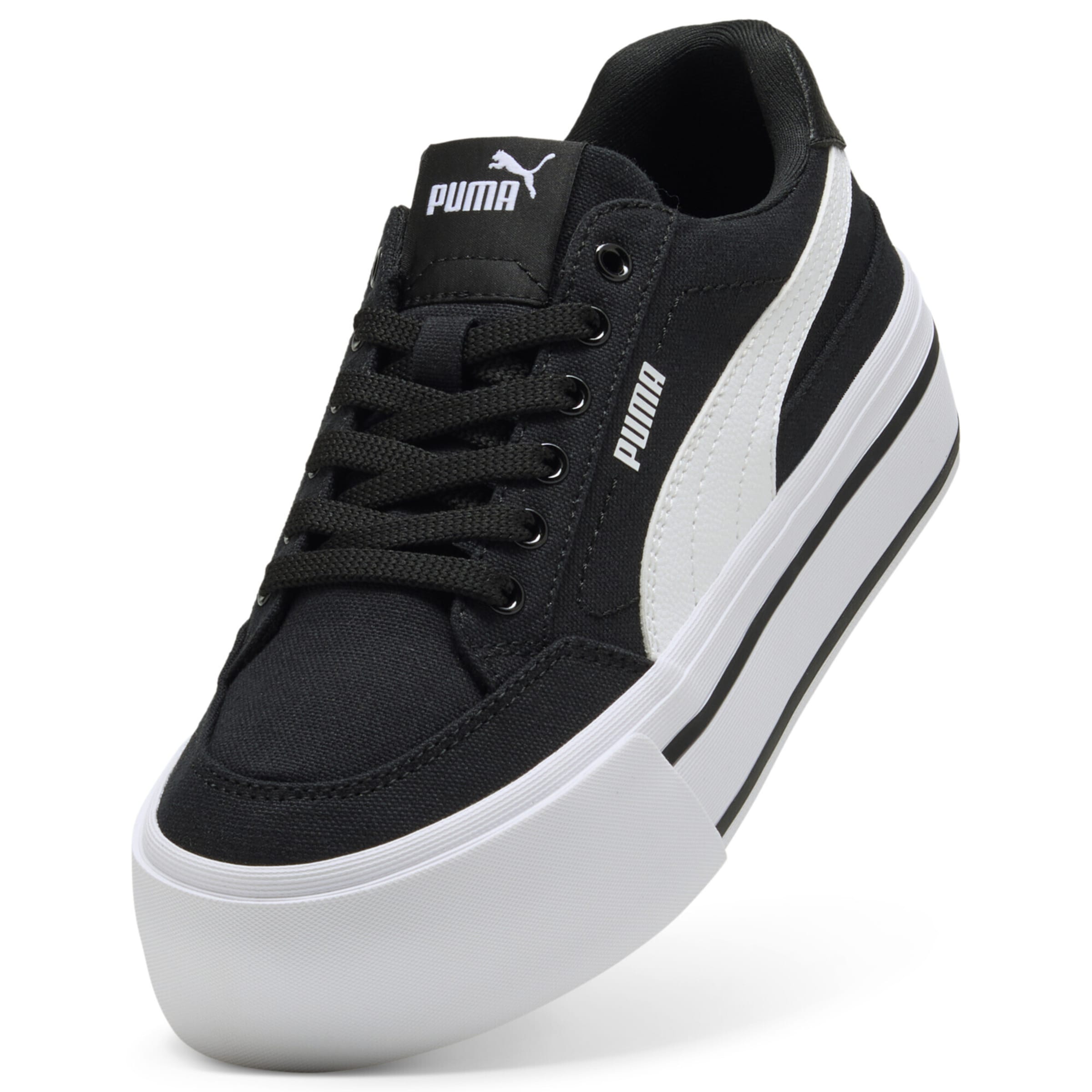 PUMA Platform trainers 'Court Classic' in Black