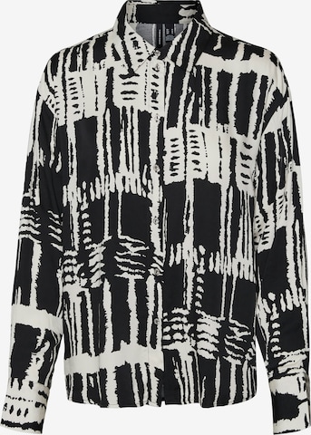 VERO MODABluza 'VMCINDY CLEO' - crna boja: prednji dio