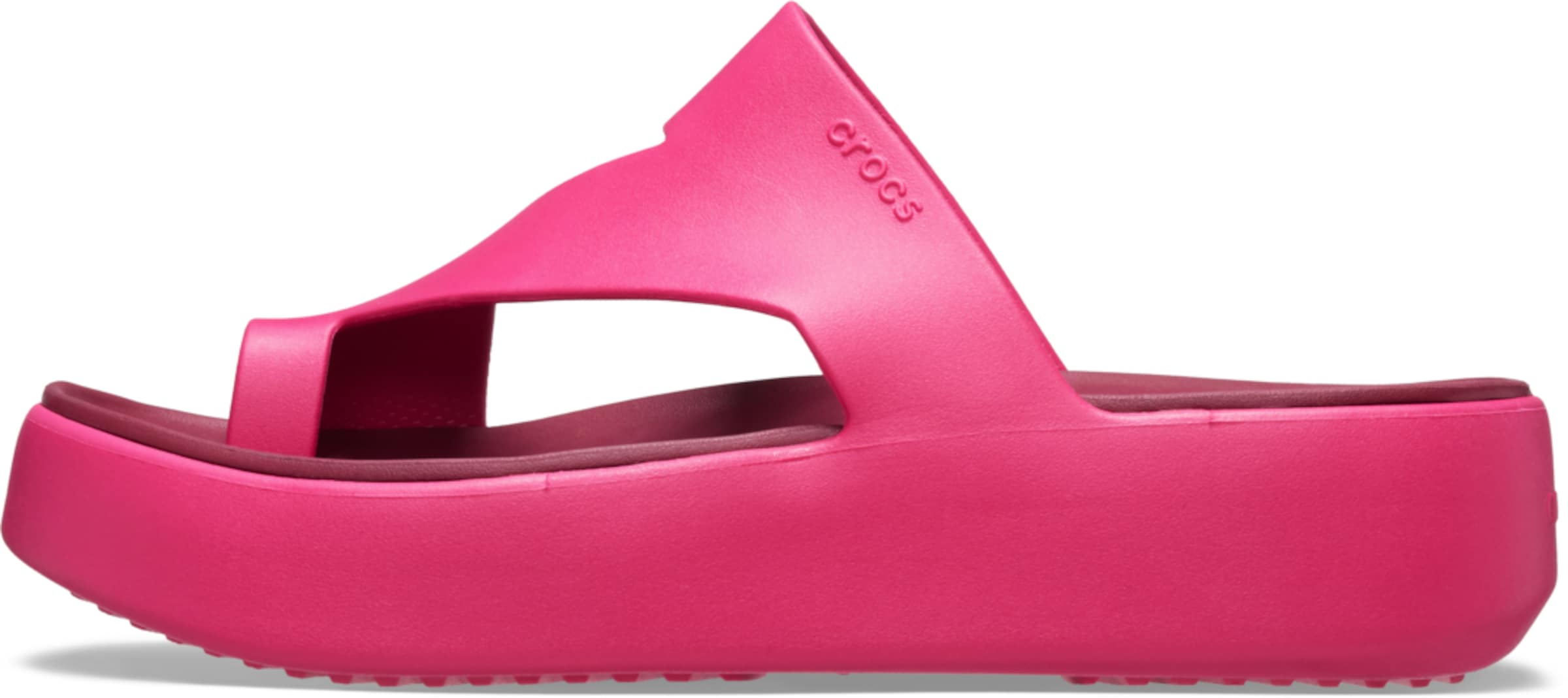 Crocs Varbavaheplätu 'Getaway', värv roosa: eest vaates