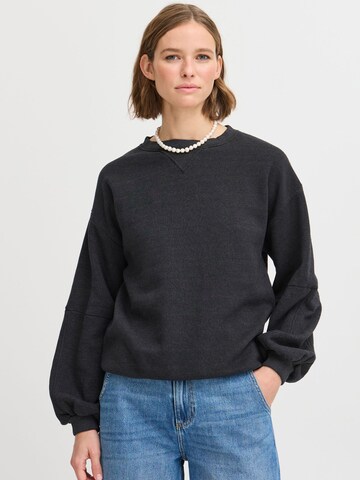 b.young Sweatshirt 'Stana' in Zwart: voorkant
