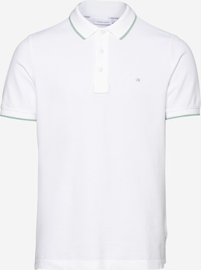 Calvin Klein Shirt in de kleur Mintgroen / Offwhite, Productweergave