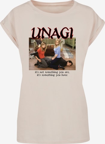 ABSOLUTE CULT Shirt 'Friends - Unagi' in Beige: front