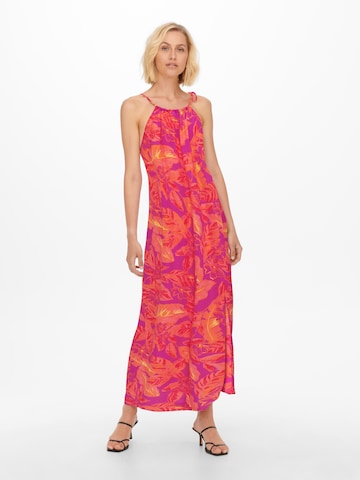ONLY Letné šaty 'ALMA' - fialová