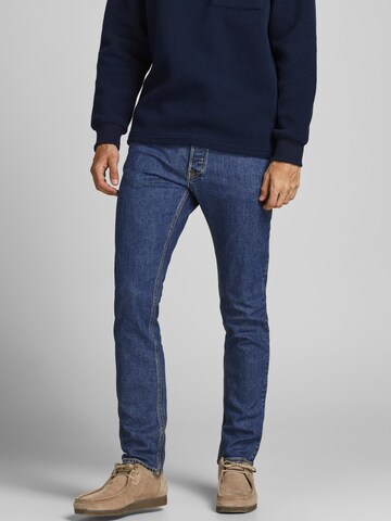 JACK & JONES Slimfit Jeansy 'Glenn' w kolorze niebieski: przód