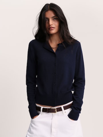The Set Cardigan i blå