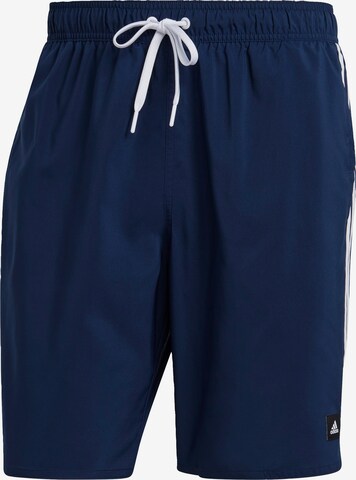 ADIDAS SPORTSWEAR Athletic Swim Trunks in Blue: front