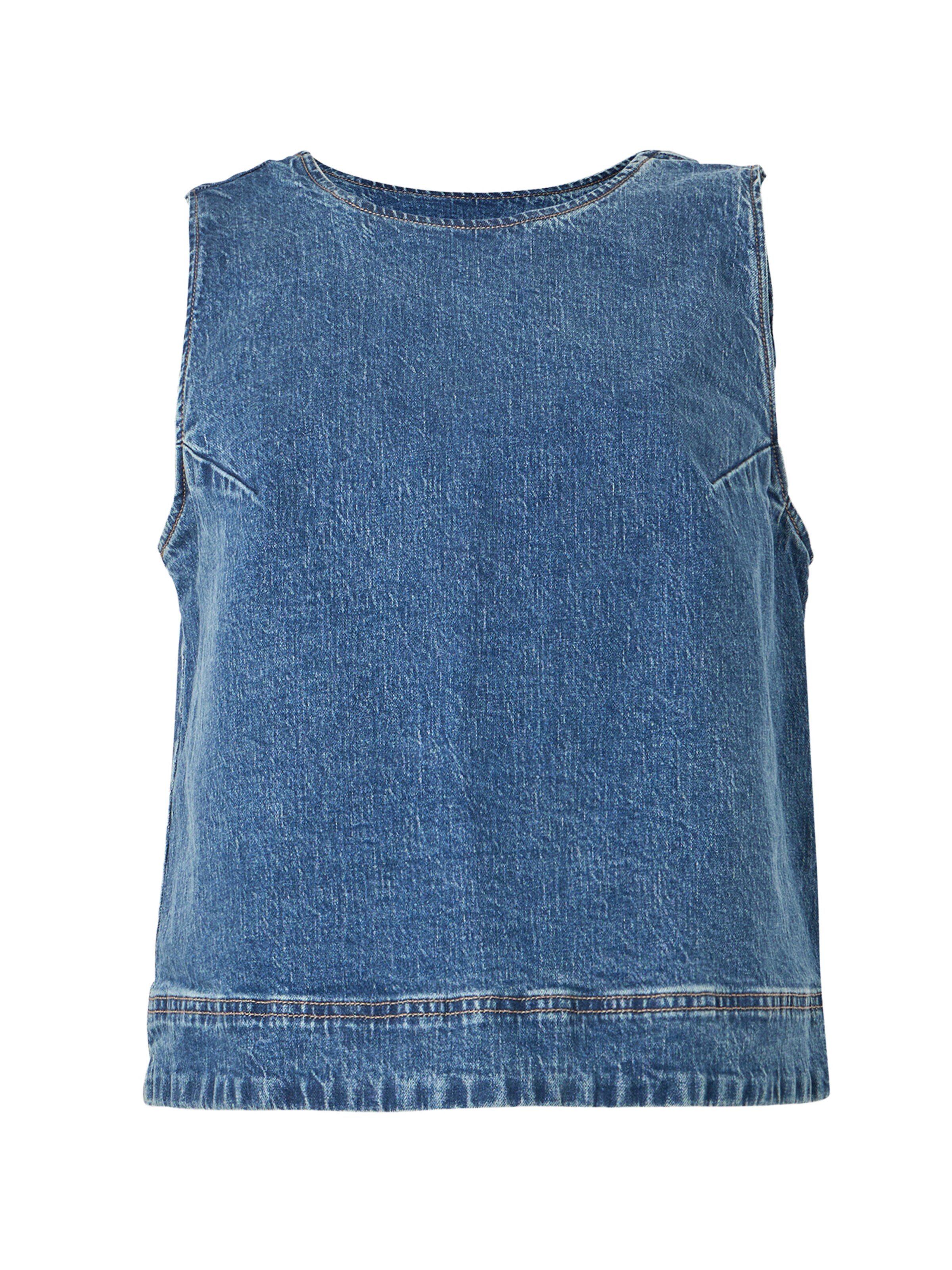 Haut Abercrombie & Fitch en bleu : devant