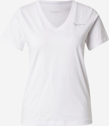 Pepe Jeans Shirt 'TOM' in White: front