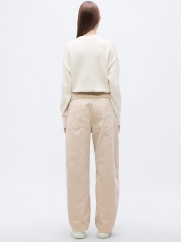 Calvin Klein Jeans Baggy Nadrág - bézs