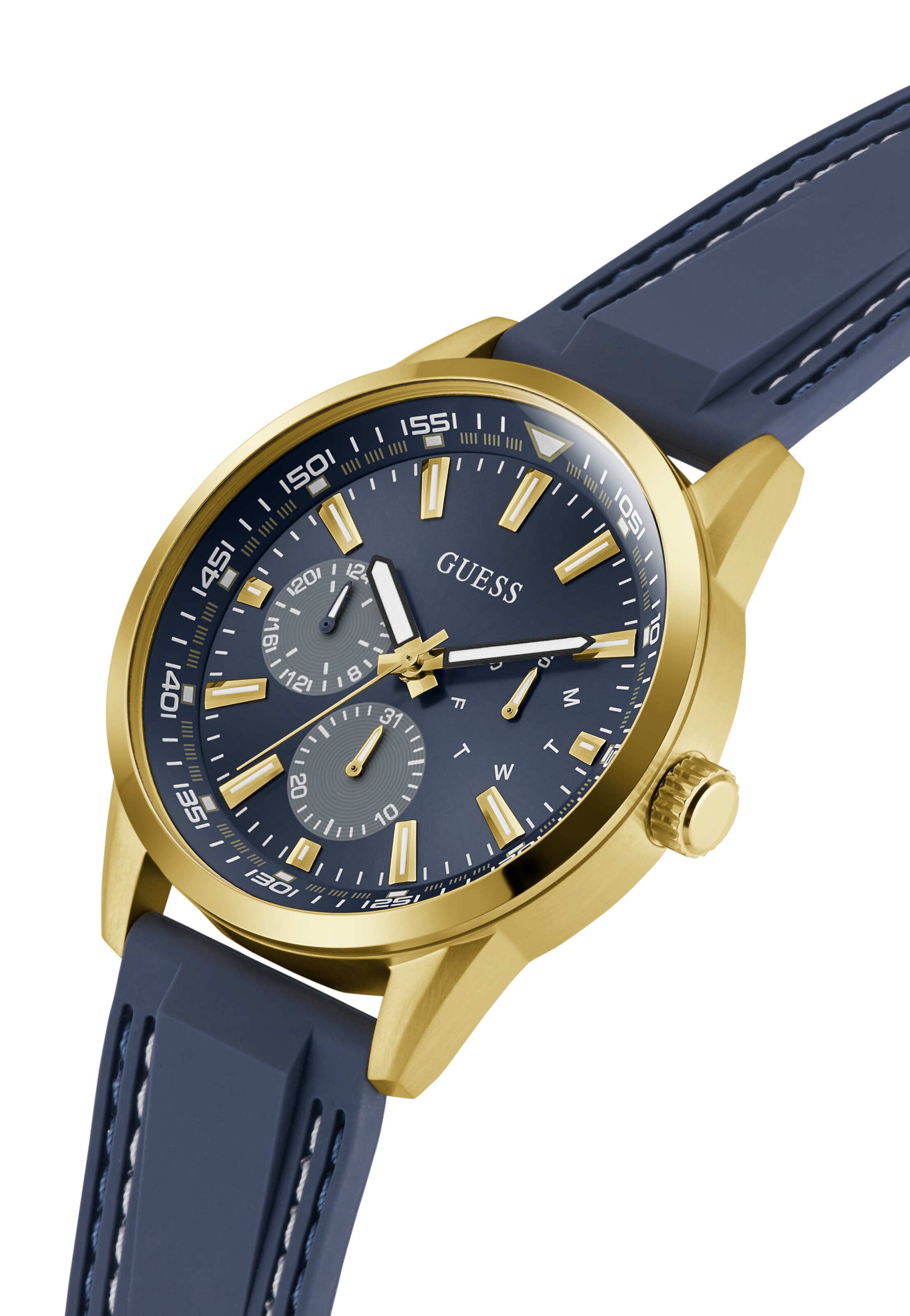 Montre à affichage analogique 'PEAK' GUESS en bleu