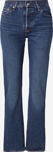 LEVI'S ® Jean '501 Jeans For Women' en bleu foncé / cappuccino / rouge foncé, Vue avec produit