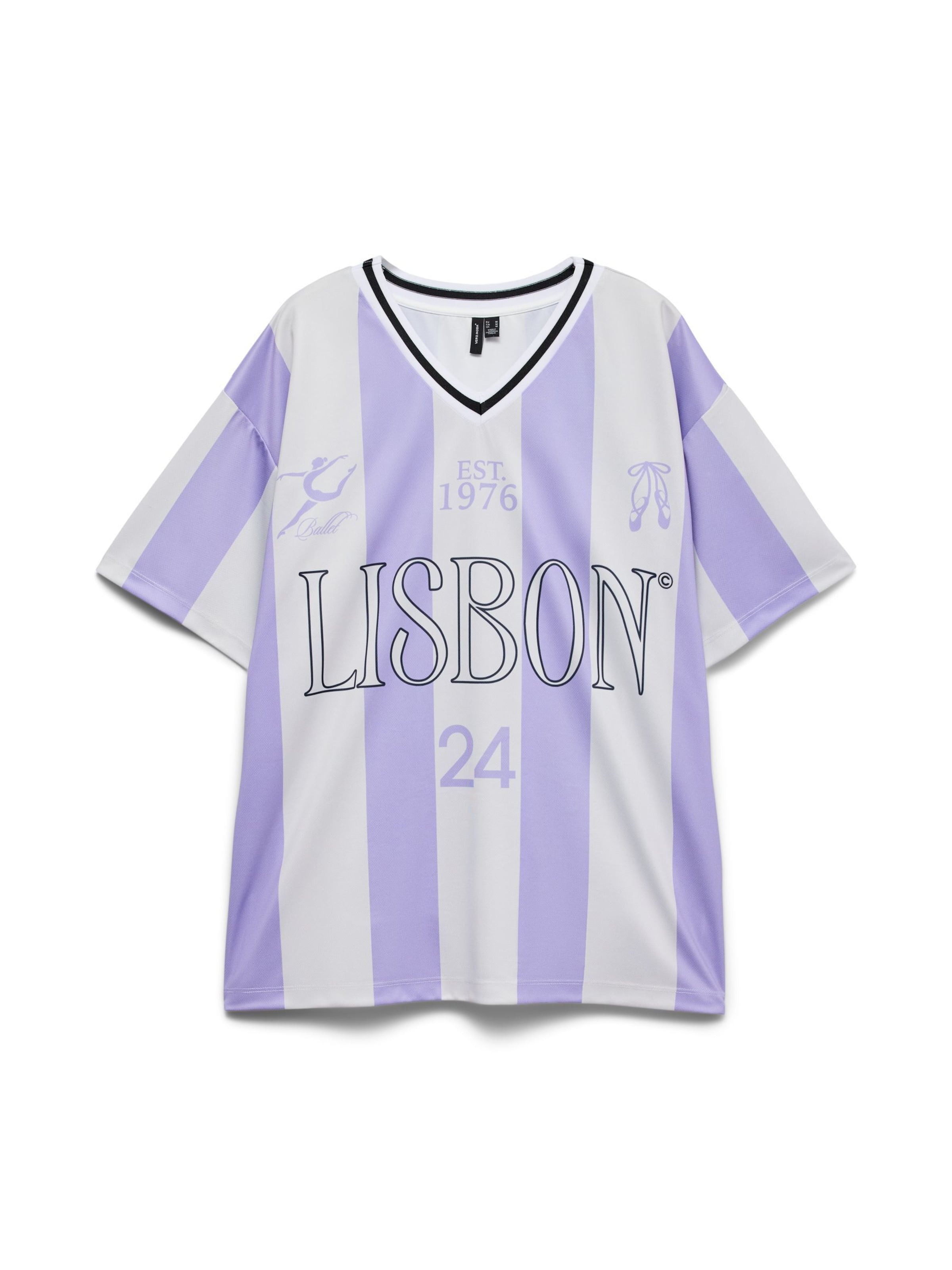 VERO MODA Shirt in Lila: voorkant