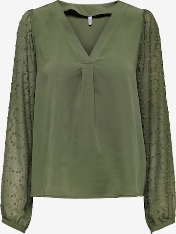 ONLYBluza 'ONLMasja' - zelena boja: prednji dio