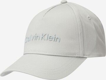 Calvin Klein Kapa 'MUST' | siva barva: sprednja stran