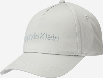 Calvin Klein Кепка 'MUST' в Серый: спереди