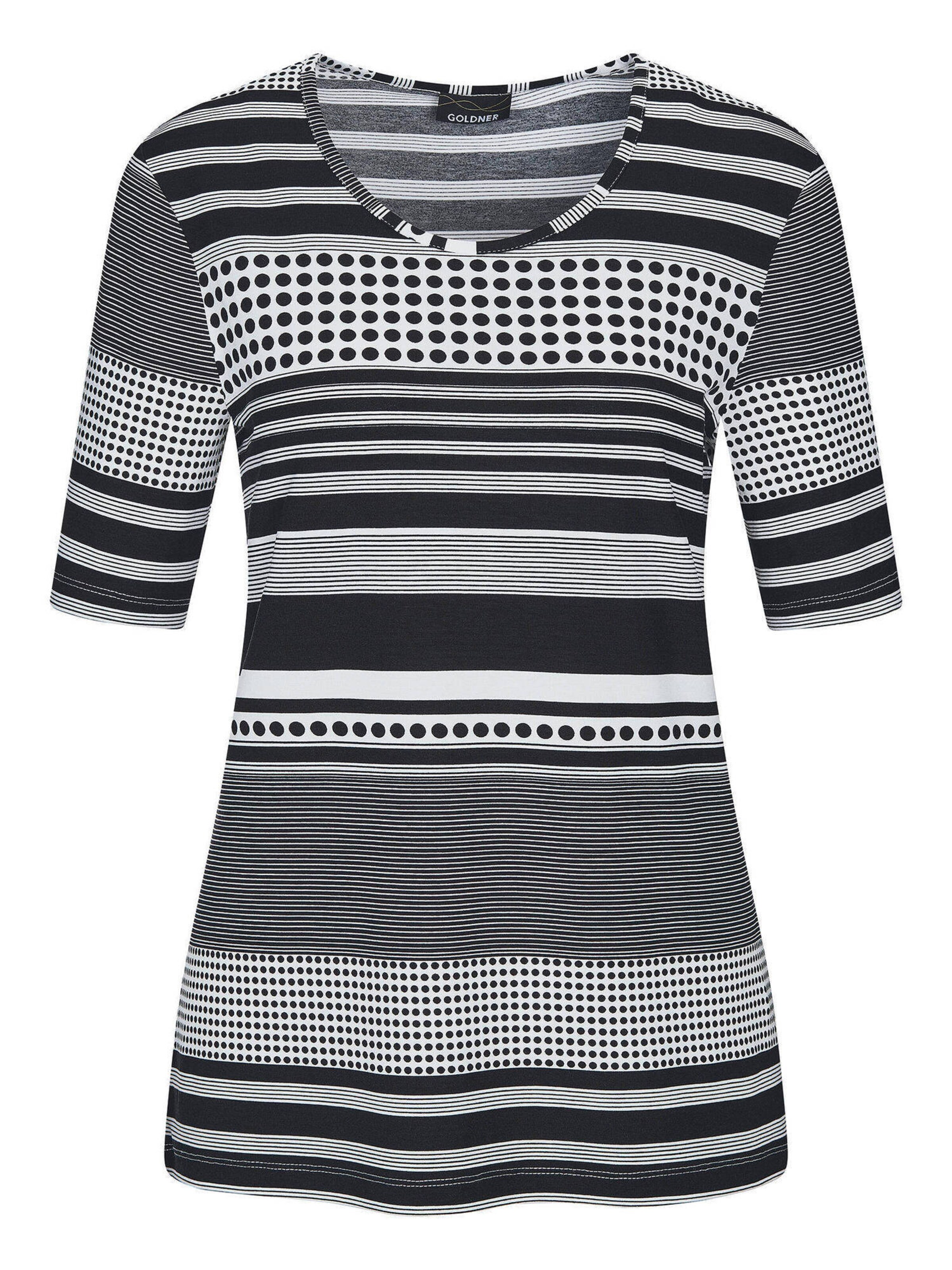 Goldner Shirt in Mottled grey / Black / White, Item view