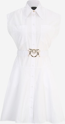 Robe-chemise 'Abito' PINKO en blanc : devant