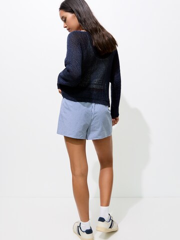 Pull&Bear Pulóver - kék
