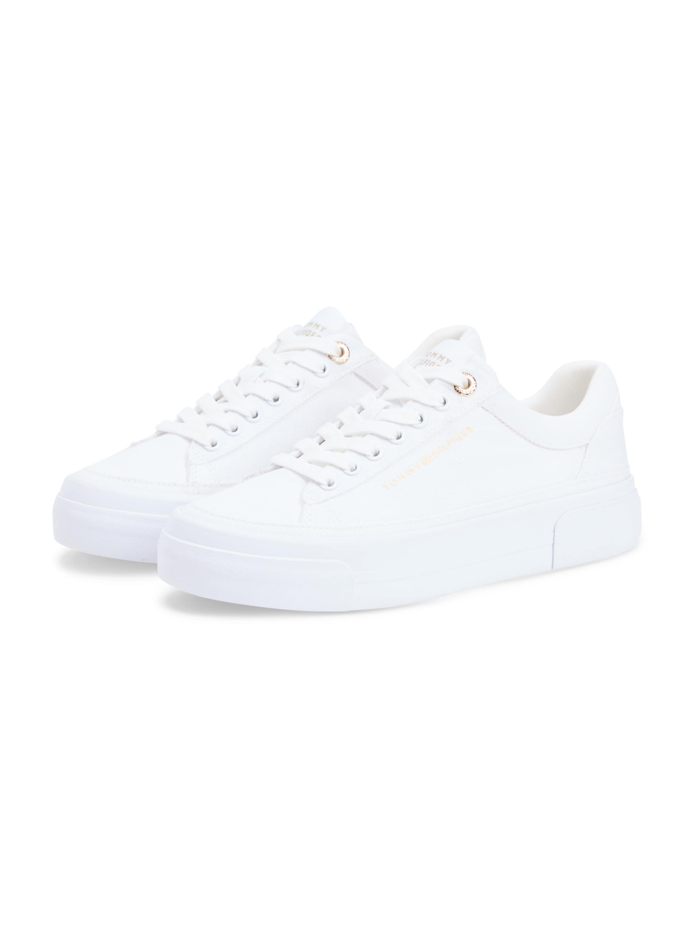 TOMMY HILFIGER Trampki niskie w kolorze biały