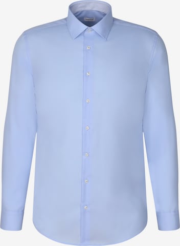 SEIDENSTICKER Regular Fit Businesshemd in Blau: Vorderseite