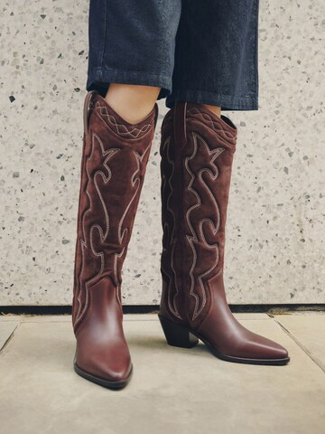 Next - Botas camperas en rojo