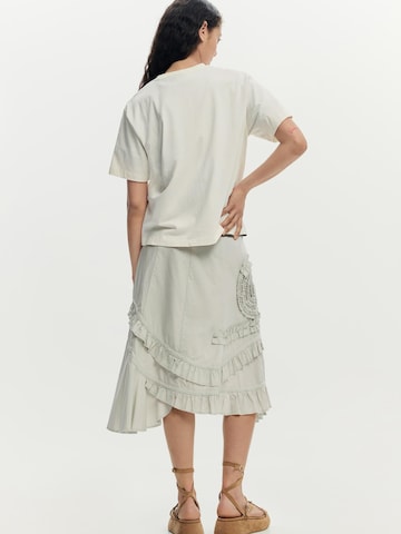 Desigual Shirt 'Floral' in Wit