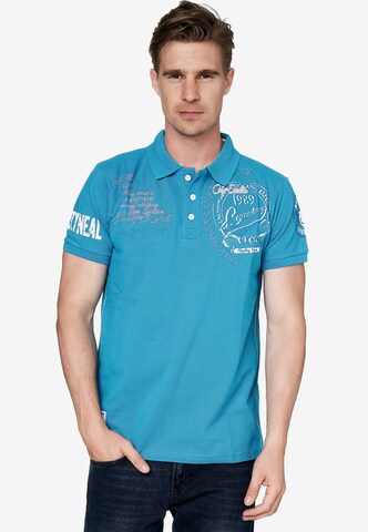 Rusty Neal Poloshirt in Blau: predná strana