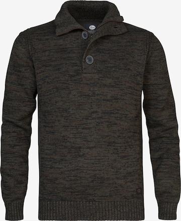Petrol Industries Sweater 'Ewardsville' in Grey: front