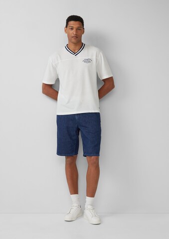 T-Shirt s.Oliver en blanc