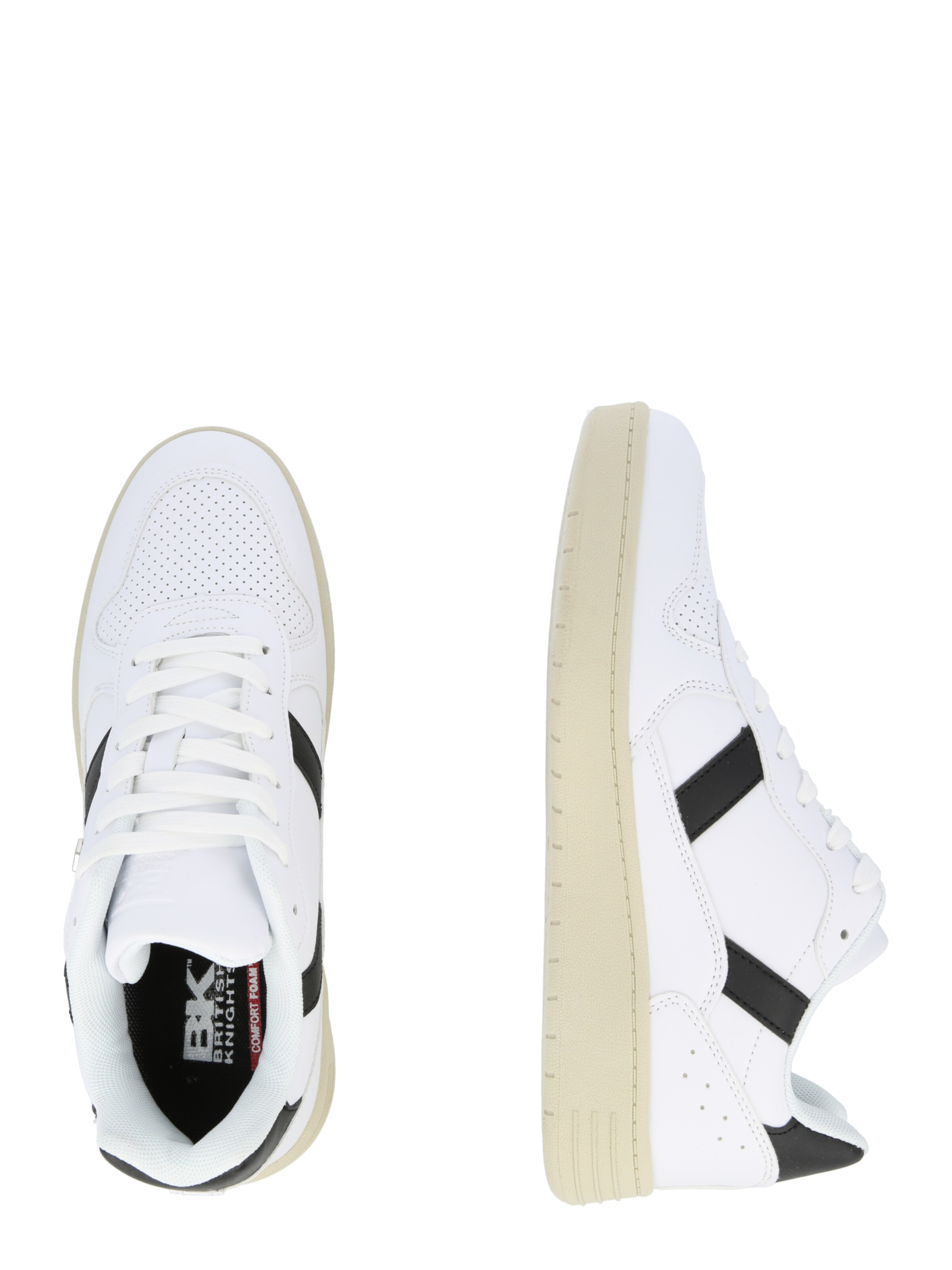 BRITISH KNIGHTS - Sapatilhas baixas 'Raww' em branco