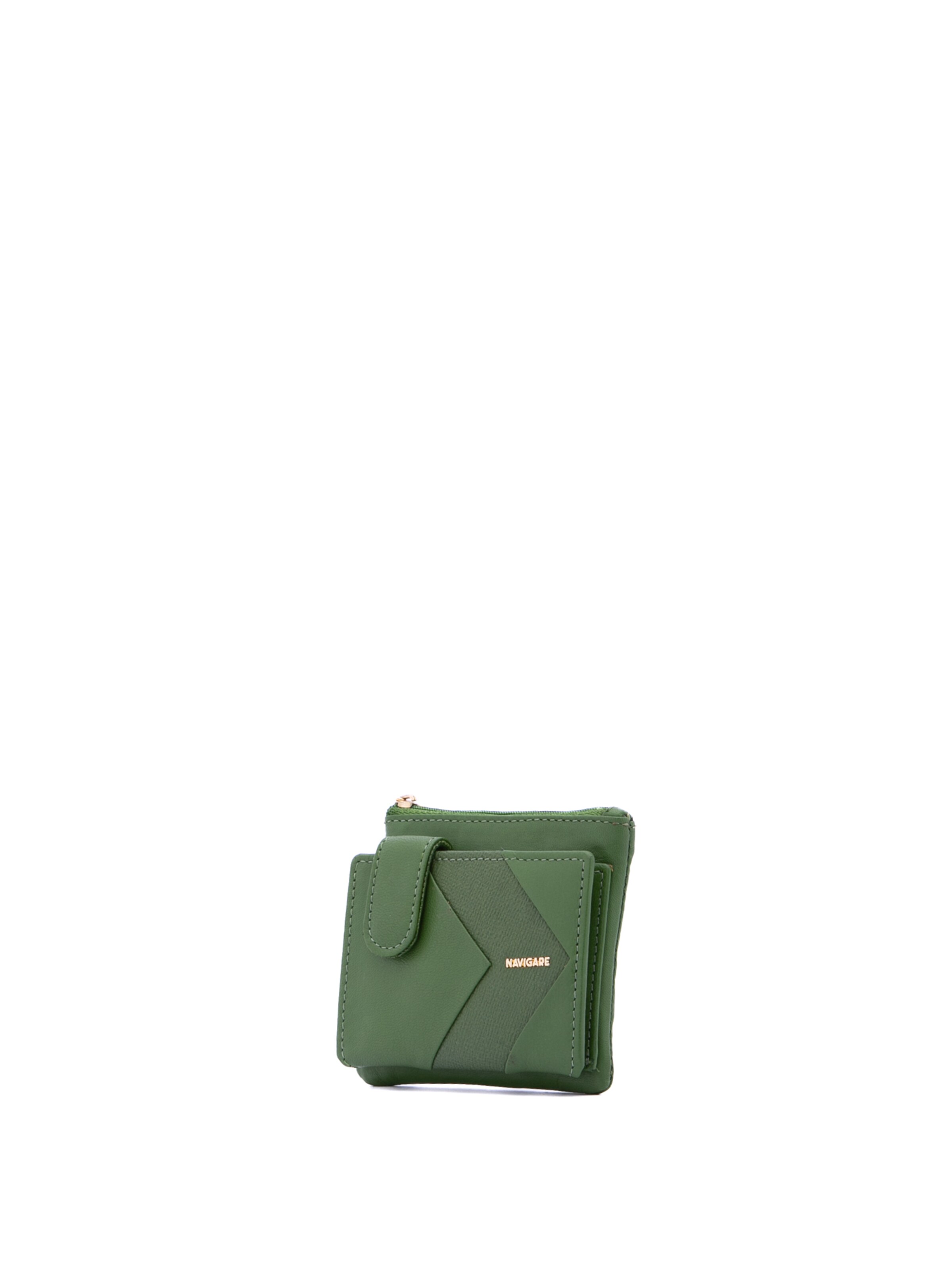 Portamonete 'Portafoglio donna con zip ecopelle - Navigare' di Navigare in verde