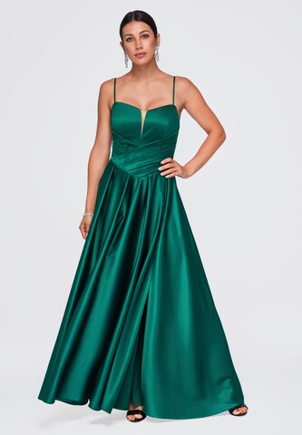 Ombre Evening dress in Green