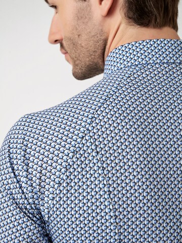 DESOTO Slim fit Overhemd in Blauw