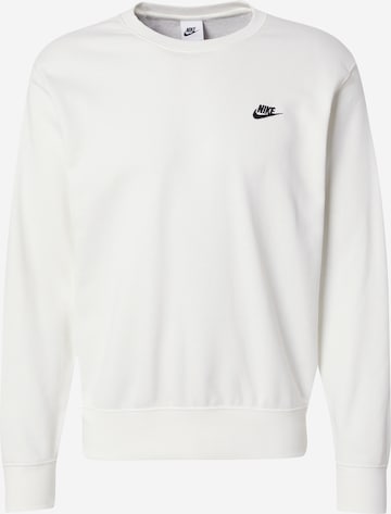 smėlio Nike Sportswear Megztinis be užsegimo 'Club Fleece': priekis