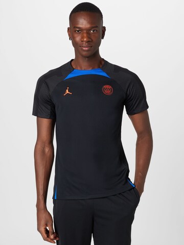 NIKE Αθλητική φανέλα 'Paris St.-Germain' σε μαύρο: μπροστά