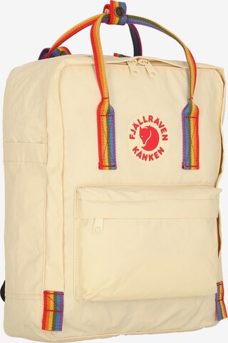 Fjällräven Backpack 'Kanken Rainbow' in Beige
