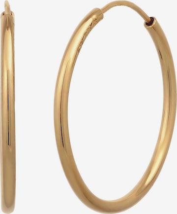 Stilnest Earrings in Gold: front