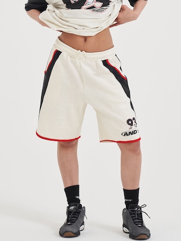 Regular Pantalon '93 Getäfelte' AND1 en beige : devant