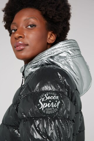 Soccx Between-Season Jacket in Black