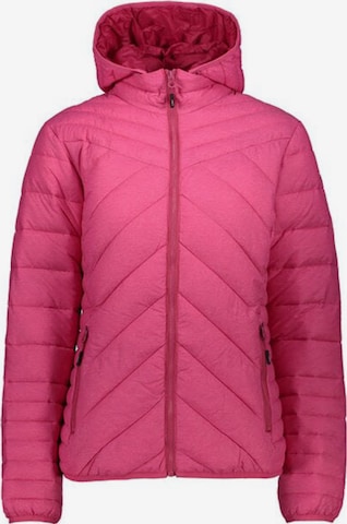 CMP Jacke 'Zip Hood' in Pink: predná strana