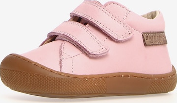NATURINO First-Step Shoes in Pink: front