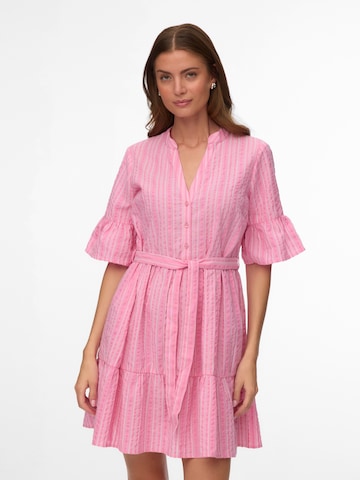 VERO MODA Kleid 'VMELENA' in Pink: Vorderseite